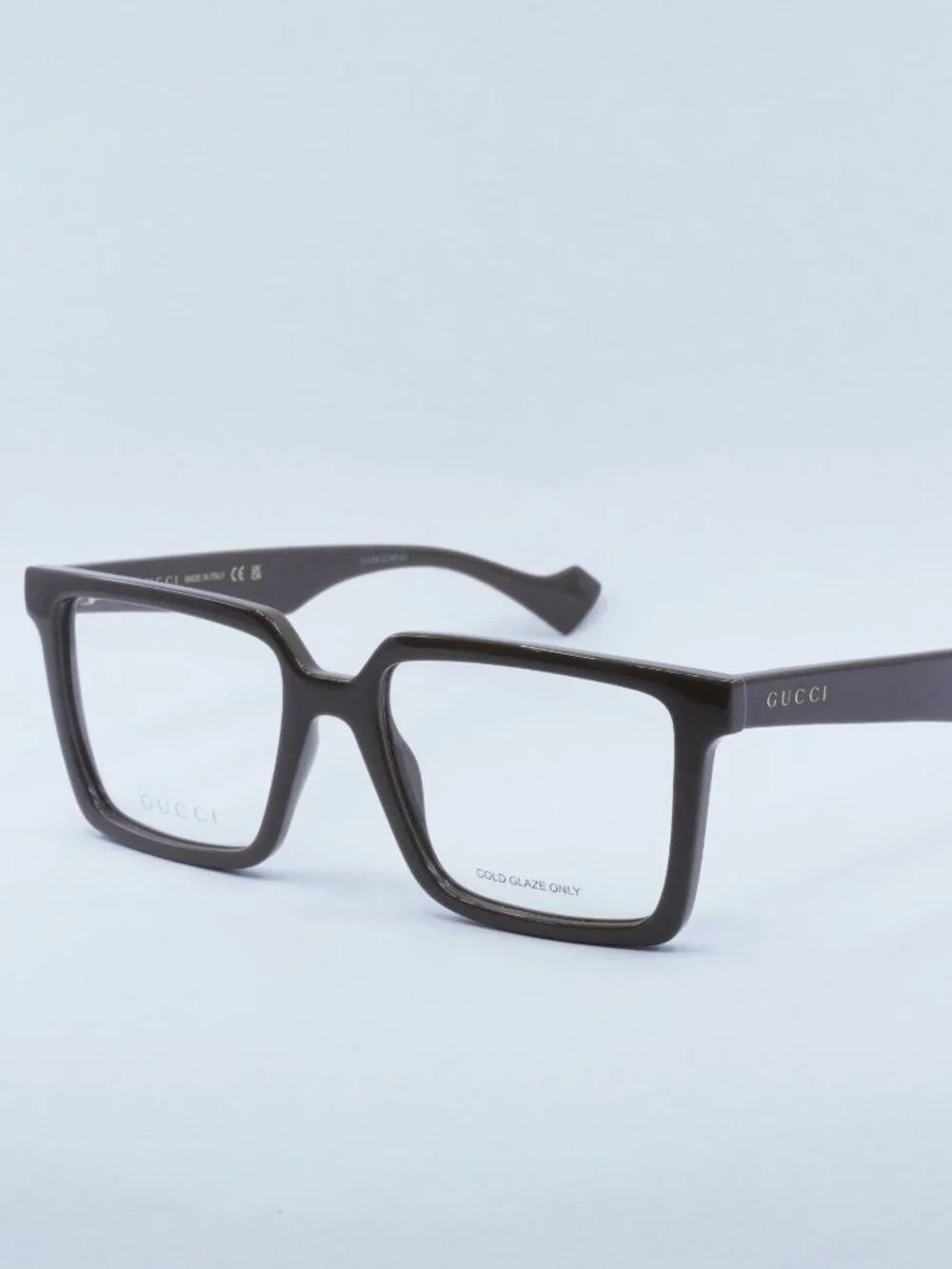 Gucci GG1540O 007 Eyeglasses Brown 55mm Square Frame